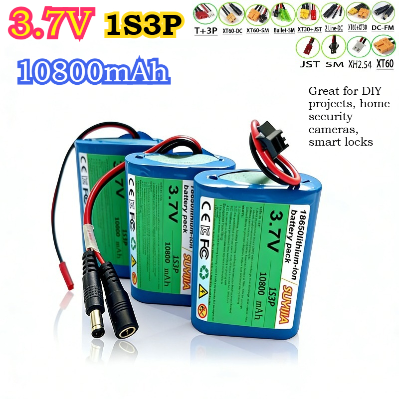 Home Security Robot - 3,7V 10800mAh 1S3P 18650 Brandneuer Li-Ionen-Akku