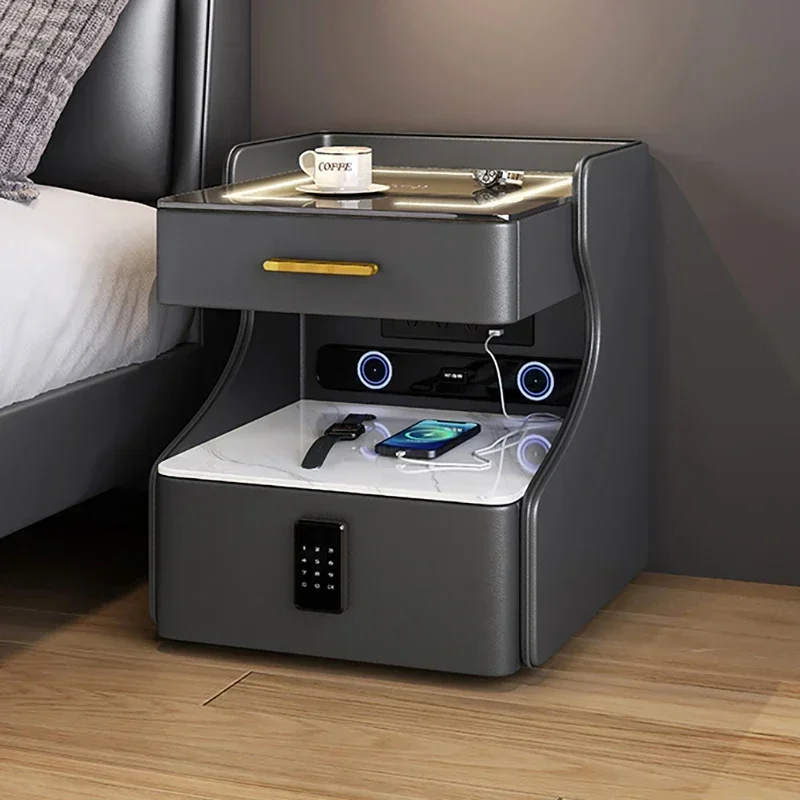 Bequemer Nachttisch mit Schubl – Home Security America Bewertung und Preis