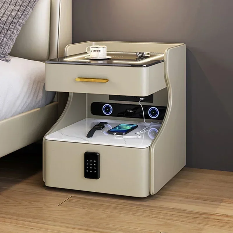 Bequemer Nachttisch mit Schubl – Home Security America Bewertung und Preis