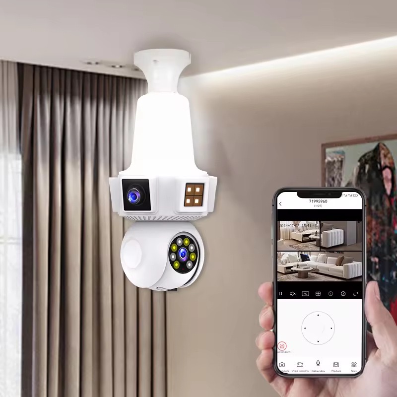 6MP V380pro APP Dual Objektiv  – Home Security Flood Lights Bewertung und Preis