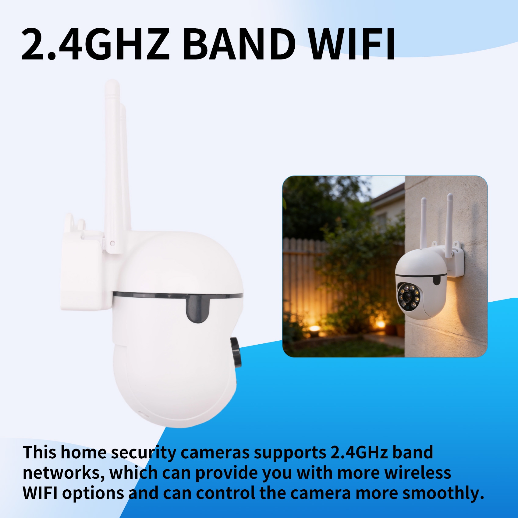 DT23 1080P WLAN-Sicherheitskam – Home Security Flood Lights Bewertung und Preis