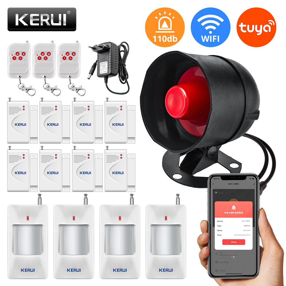 Kerui Tuya Wifi laut Lautsprec – Sim Gsm Alarm Bewertung und Preis