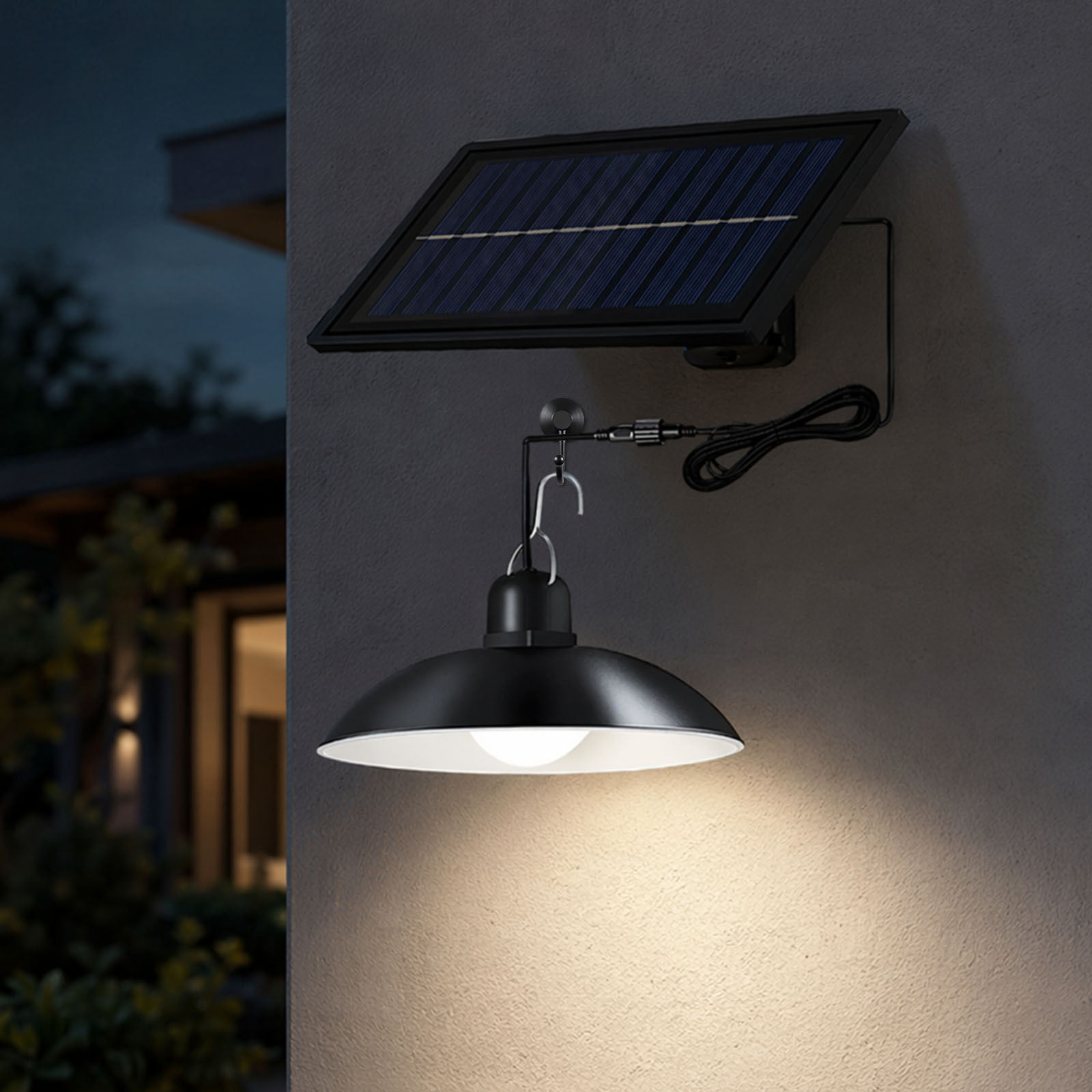 Solar-Straßenleuchten für Auße – Home Security Flood Lights Bewertung und Preis