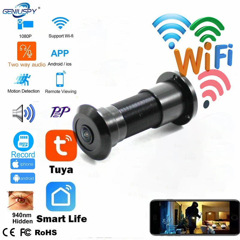 Tuya WIFI Zwei-wege Audio Tür  – Home Security Front Door Camera Bewertung und Preis